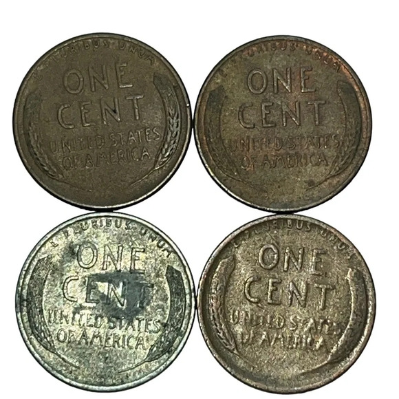 WW2 collectible coin lot with steel cent - Picture 4 of 4